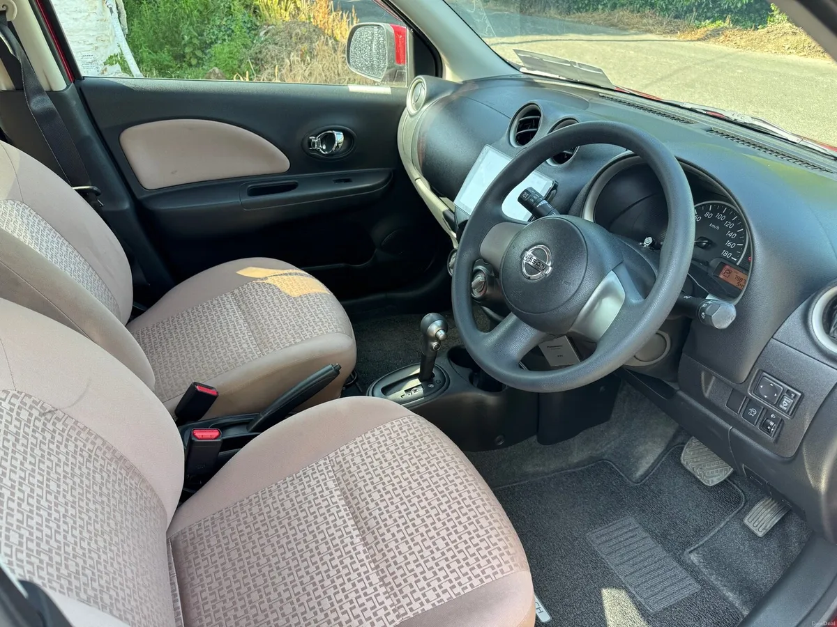 2013 NISSAN MARCH /MICRA. LOW MILEAGE. NEW NCT - Image 4