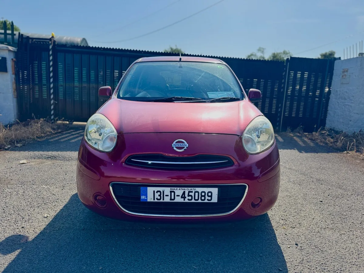2013 NISSAN MARCH /MICRA. LOW MILEAGE. NEW NCT - Image 2