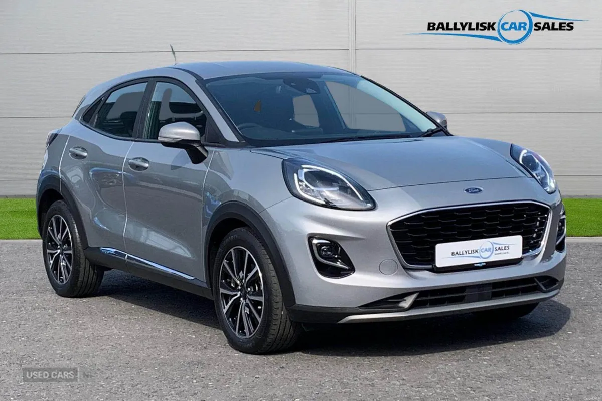 Ford Puma 1.0T 125PS Titanium in Solar Silver with - Image 1
