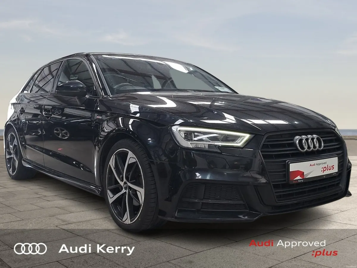 Audi A3 1.6TDI 116BHP S-LINE BLACK EDITION - Image 1