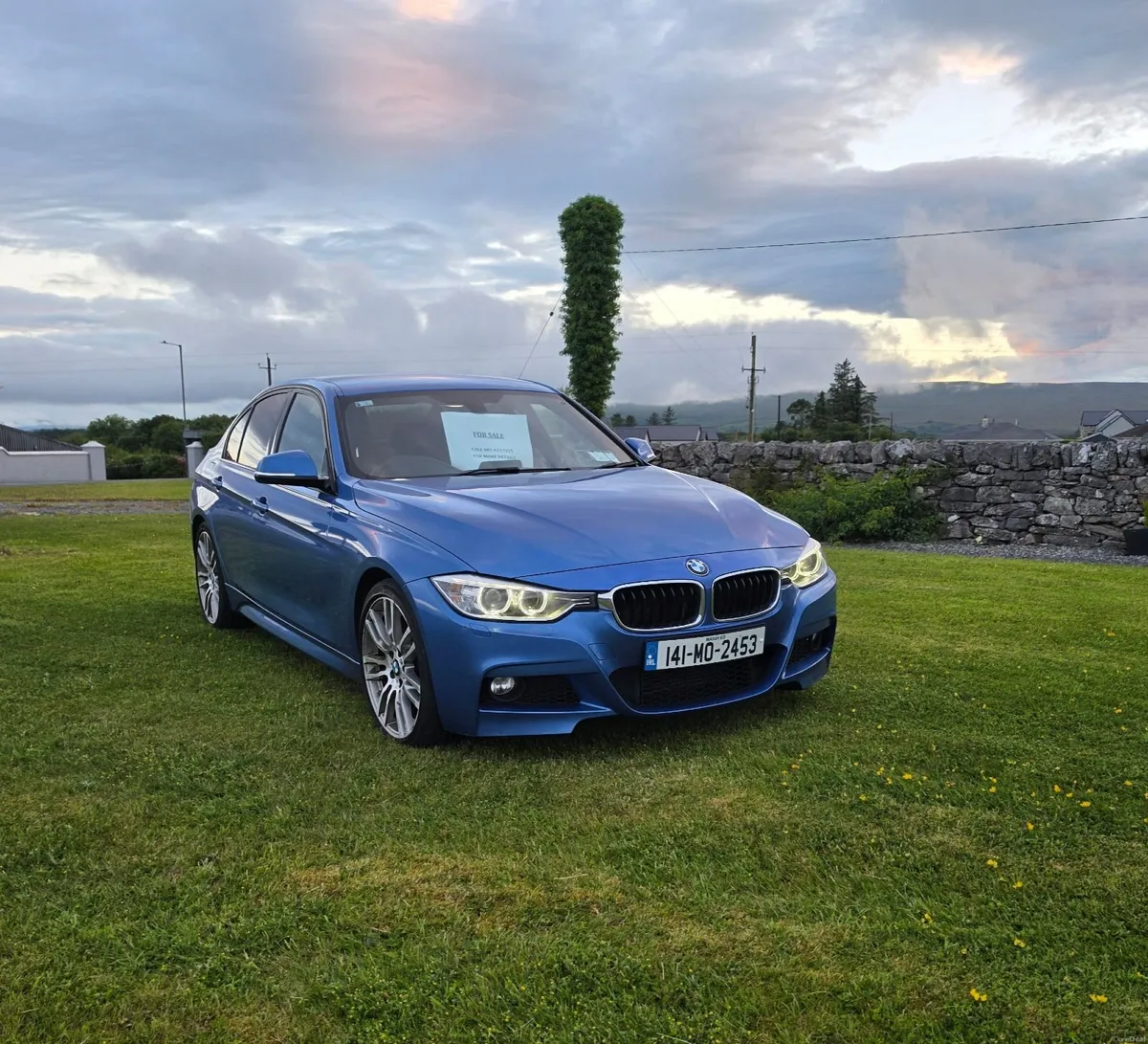 BMW 3-Series M-Sport Plus 2014 In Estoril Blue - Image 2