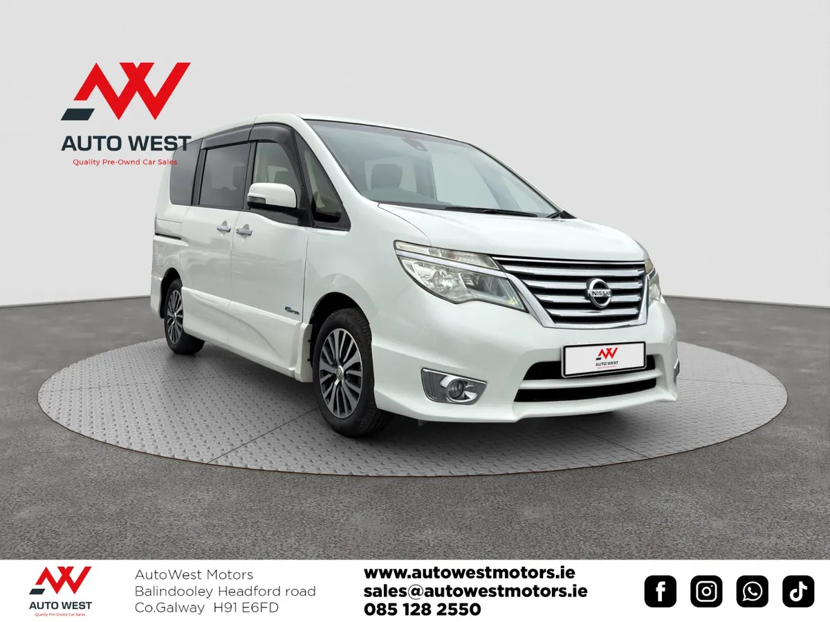 2014 Nissan Serena Self Charging Hybrid Automatic - Image 1