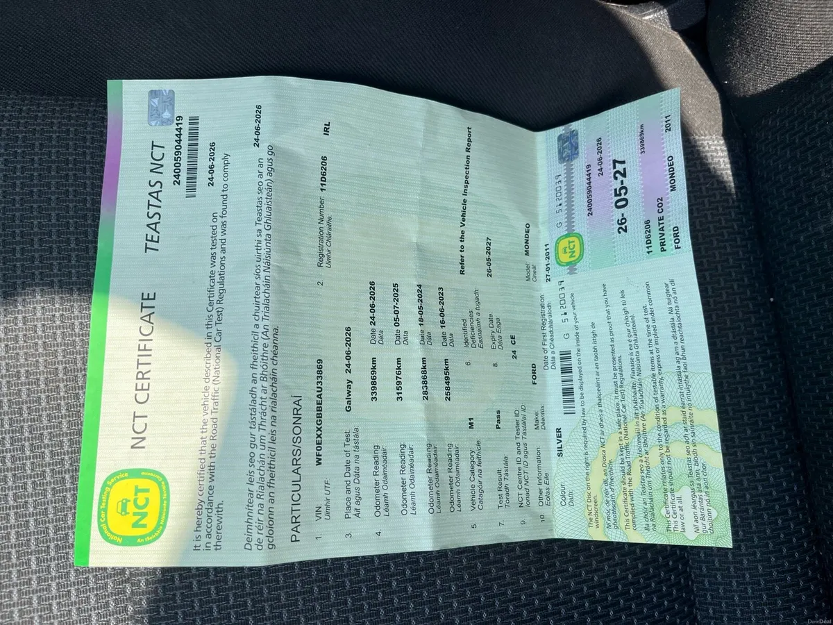 Mondeo New Nct 05/27 Auto - Image 3