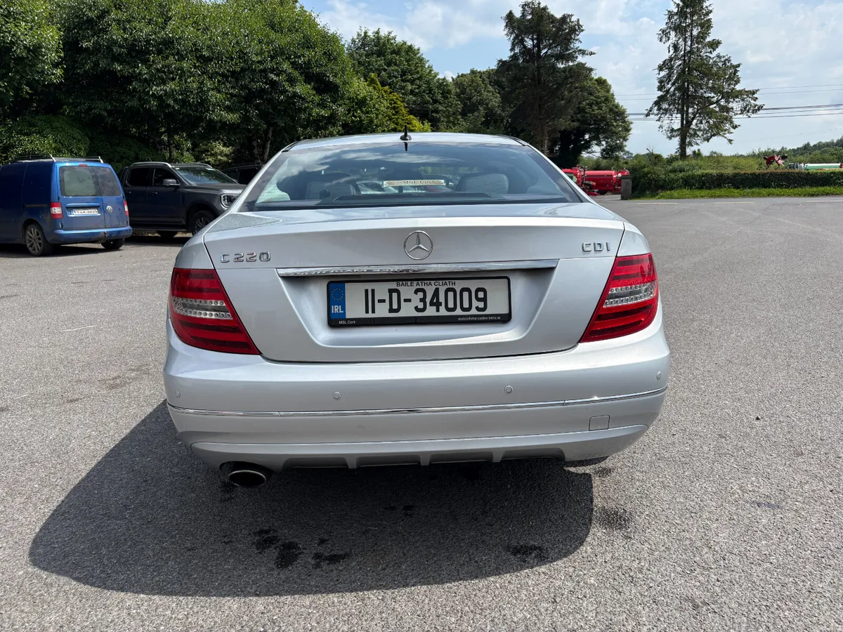 2011 Mercedes-Benz C220 CDI Coupe - NCT+TAXED - Image 5