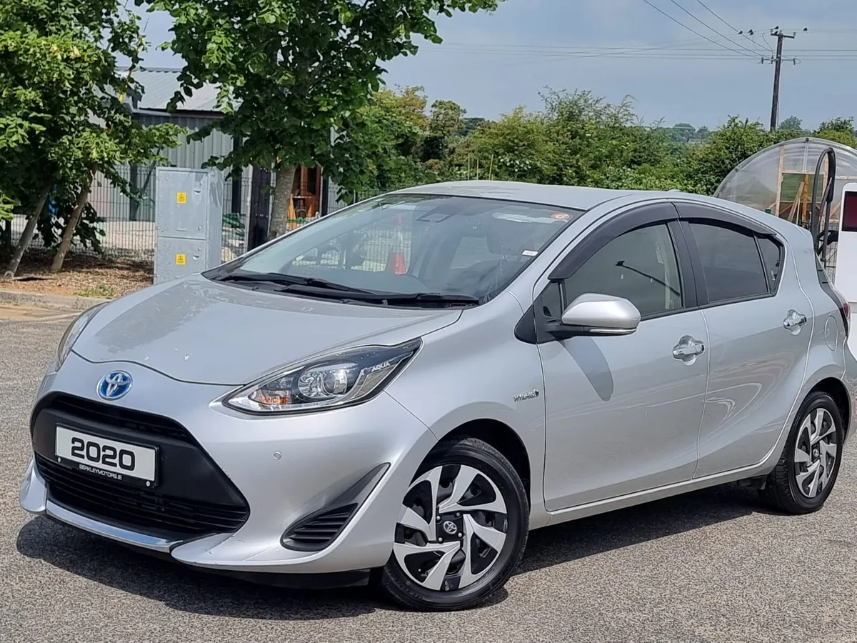 2020 TOYOTA AQUA HYBRID AUTO 1YR WARRANTY €14,900 - Image 1