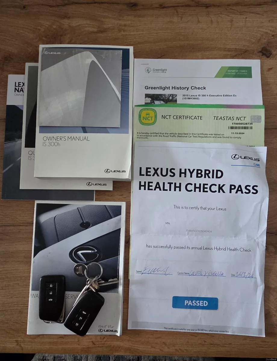Lexus IS 300h 2015 2.5 - Petrol - Hybrid - Image 2