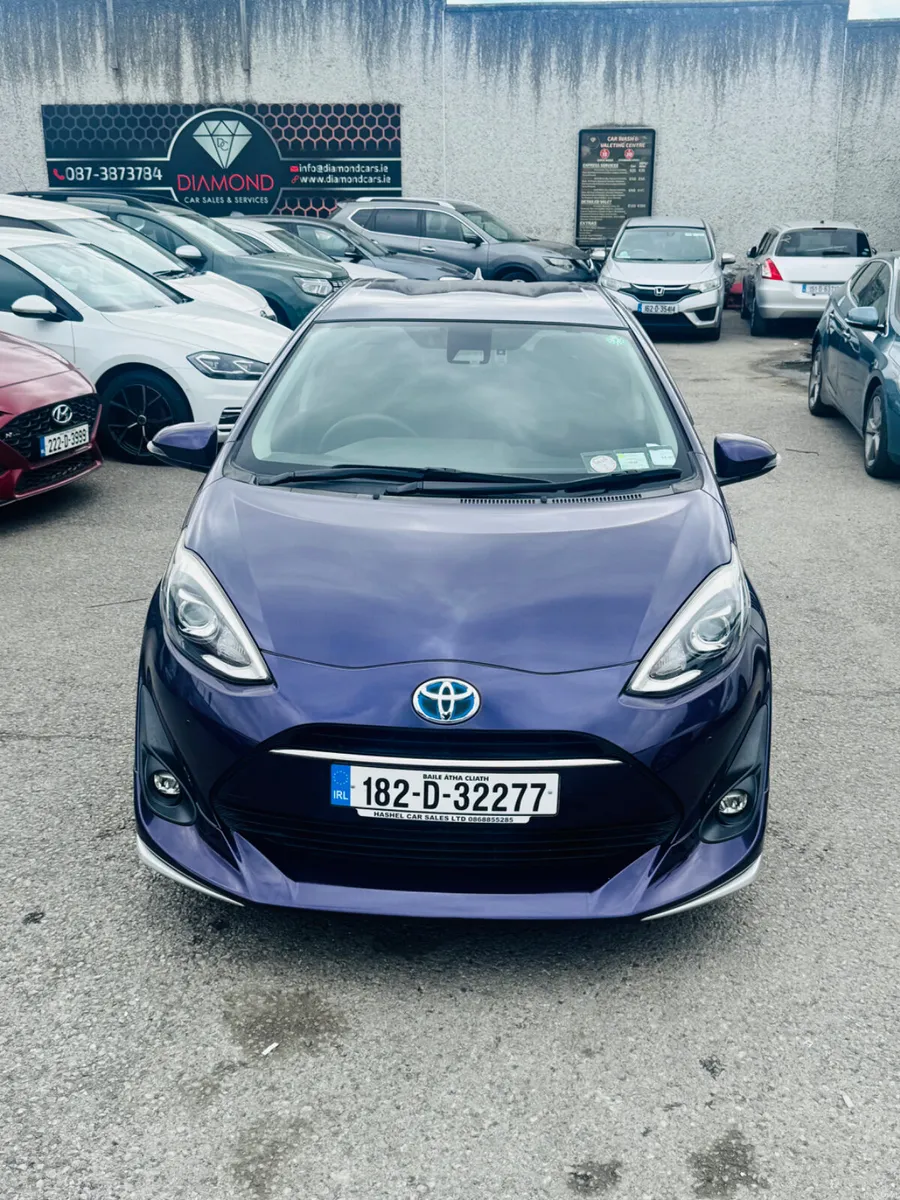 Stunning Toyota Aqua Hybrid Auto Low mile NCT 6/28 - Image 2