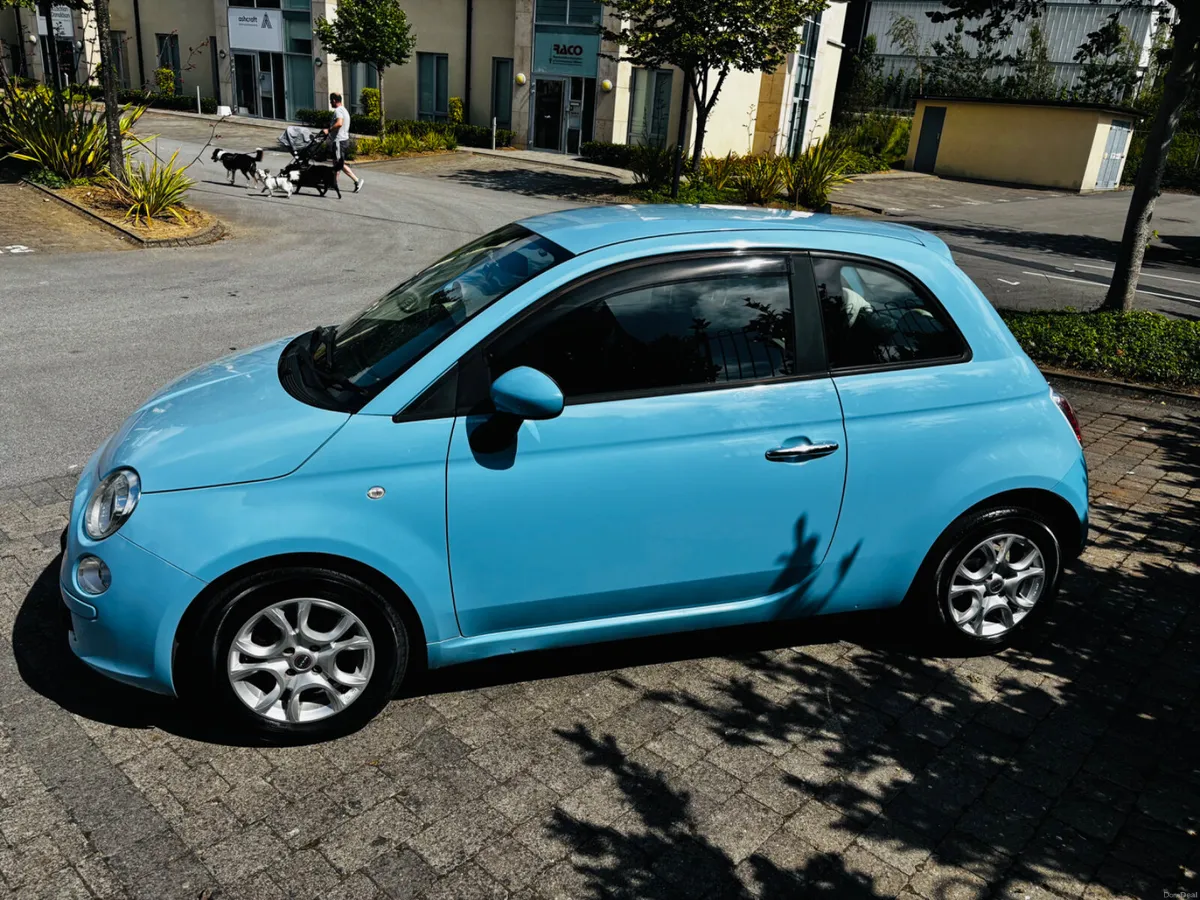 2015 FIAT 500 900cc TWIN AIR POP BABY BLUE - Image 3