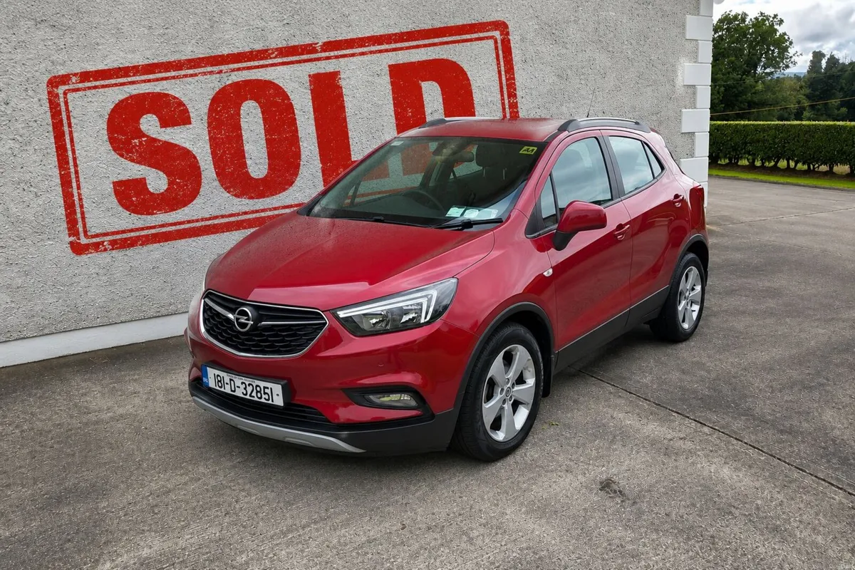 181 Opel Mokka X Sc 1.6 CDTi -Low Kms- NCT 2028 - Image 1