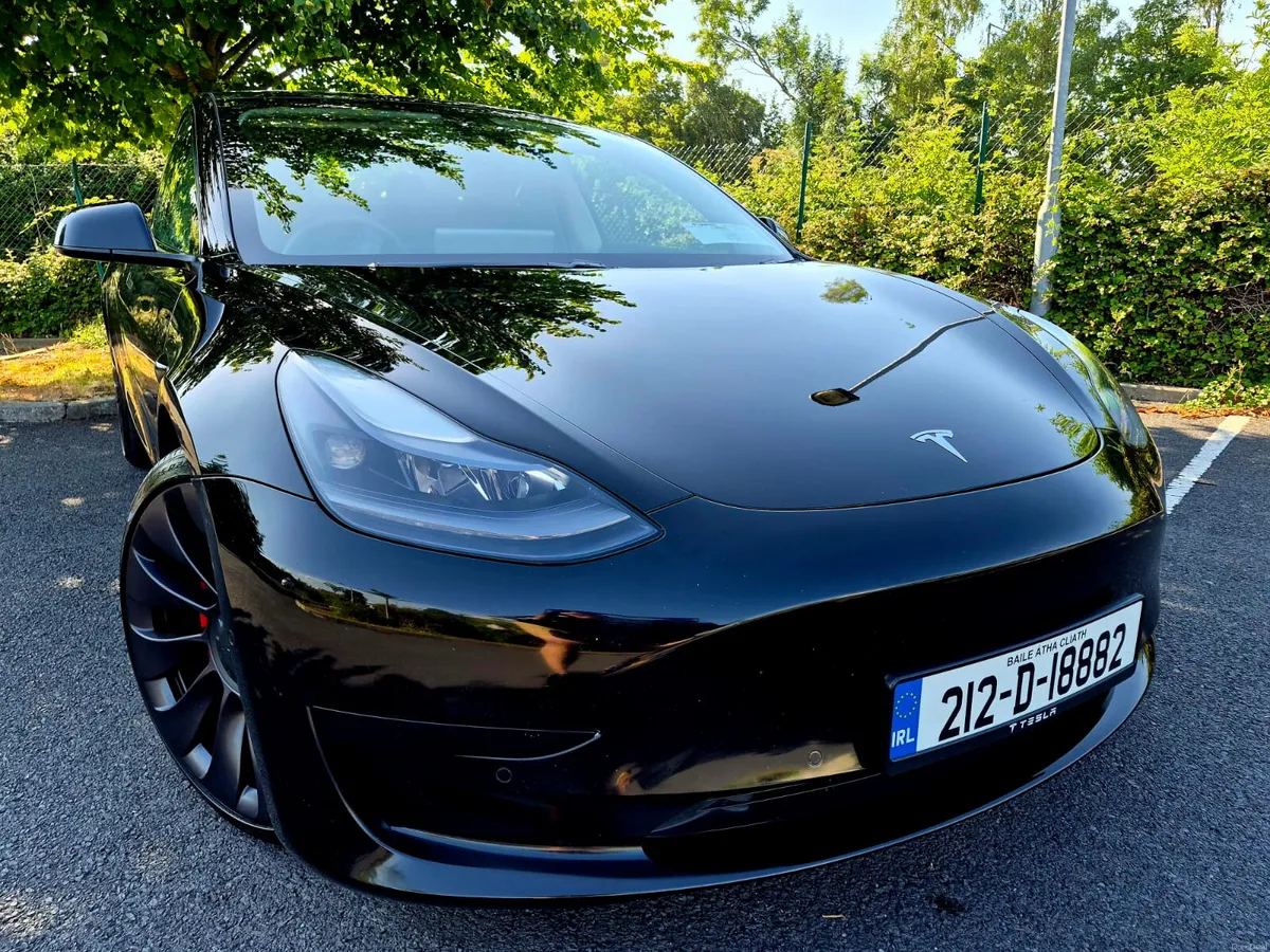2021 TESLA MODEL 3 PREFORMSNCE AWD - Image 3