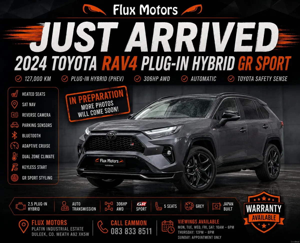 🔥 2024 Toyota RAV4 Plug-in Hybrid GR Sport AWD