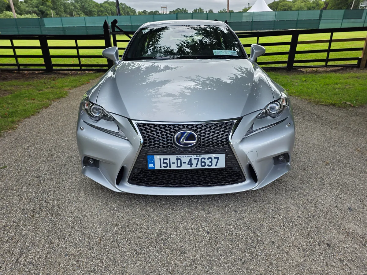 LEXUS IS 2.5 HYBRID / F-SPORT / TOP SPEC / LOW MIL - Image 2