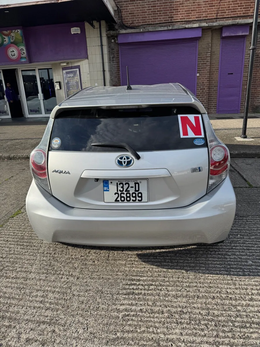 Toyota Aqua 2013 Hatchback Petrol Hybrid Silver - Image 3