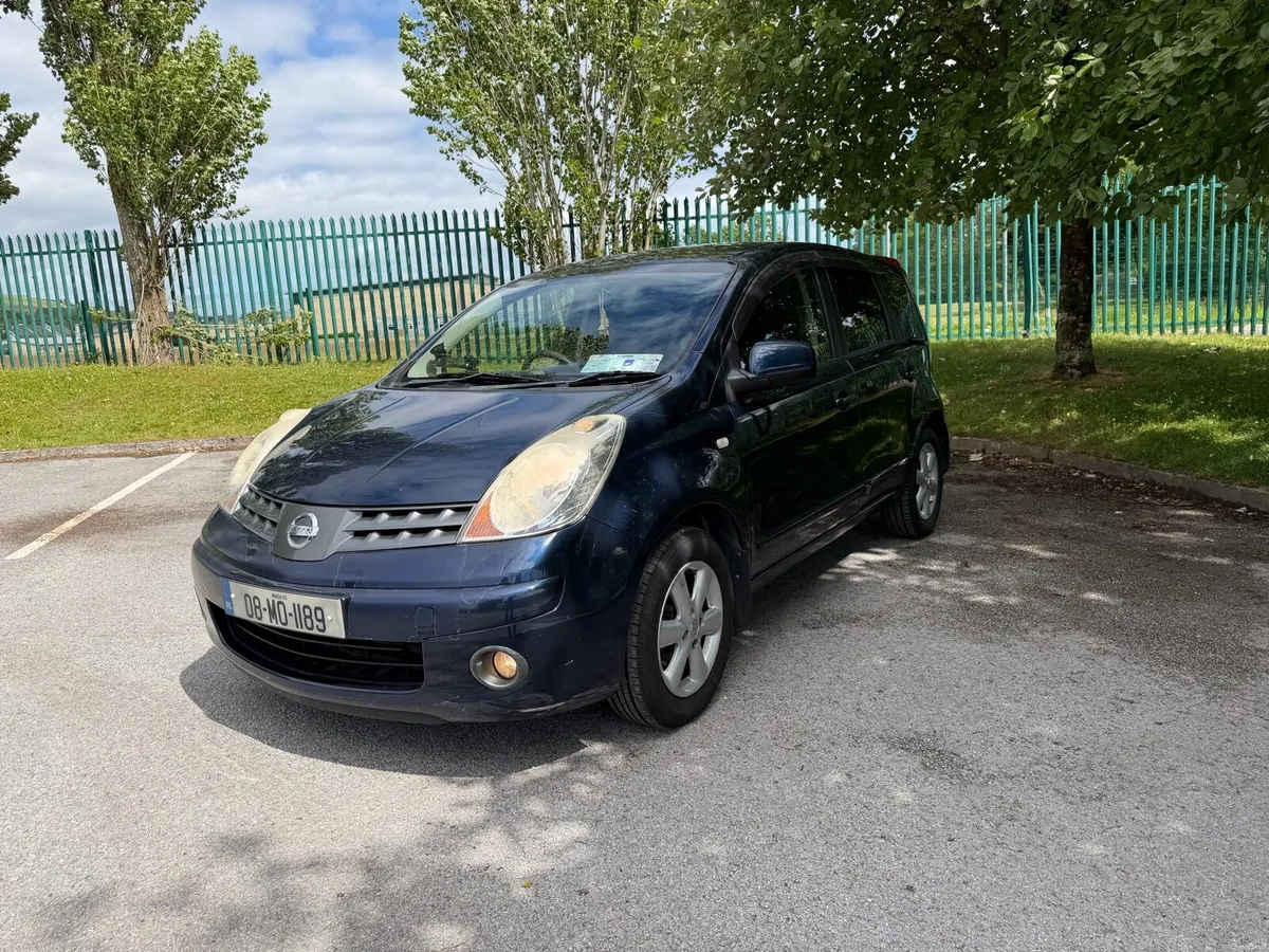 2008 Nissan Note 1.4 Petrol NEW NCT - Image 1