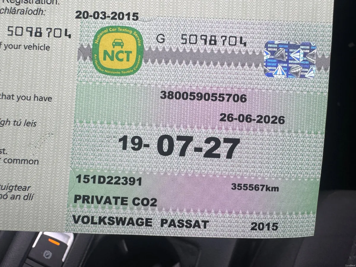 Volkswagen Passat 2015 1.6 diesel new nct 27 - Image 3