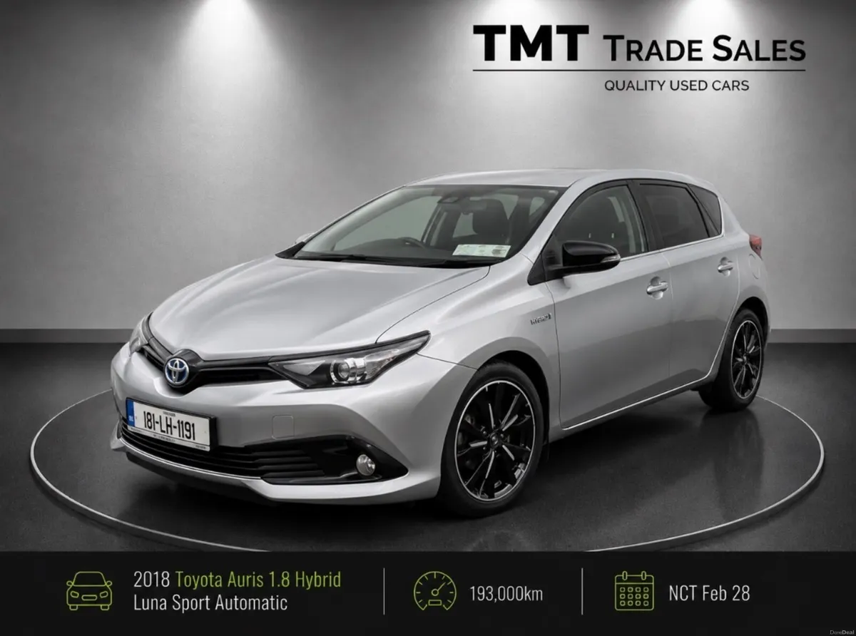 2018 Toyota Auris 1.8 Hybrid Luna Sport Automatic - Image 1