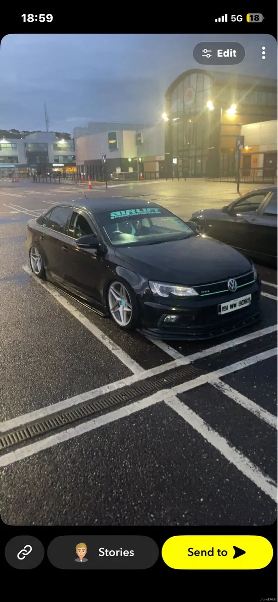 Bagged Jetta - Image 1