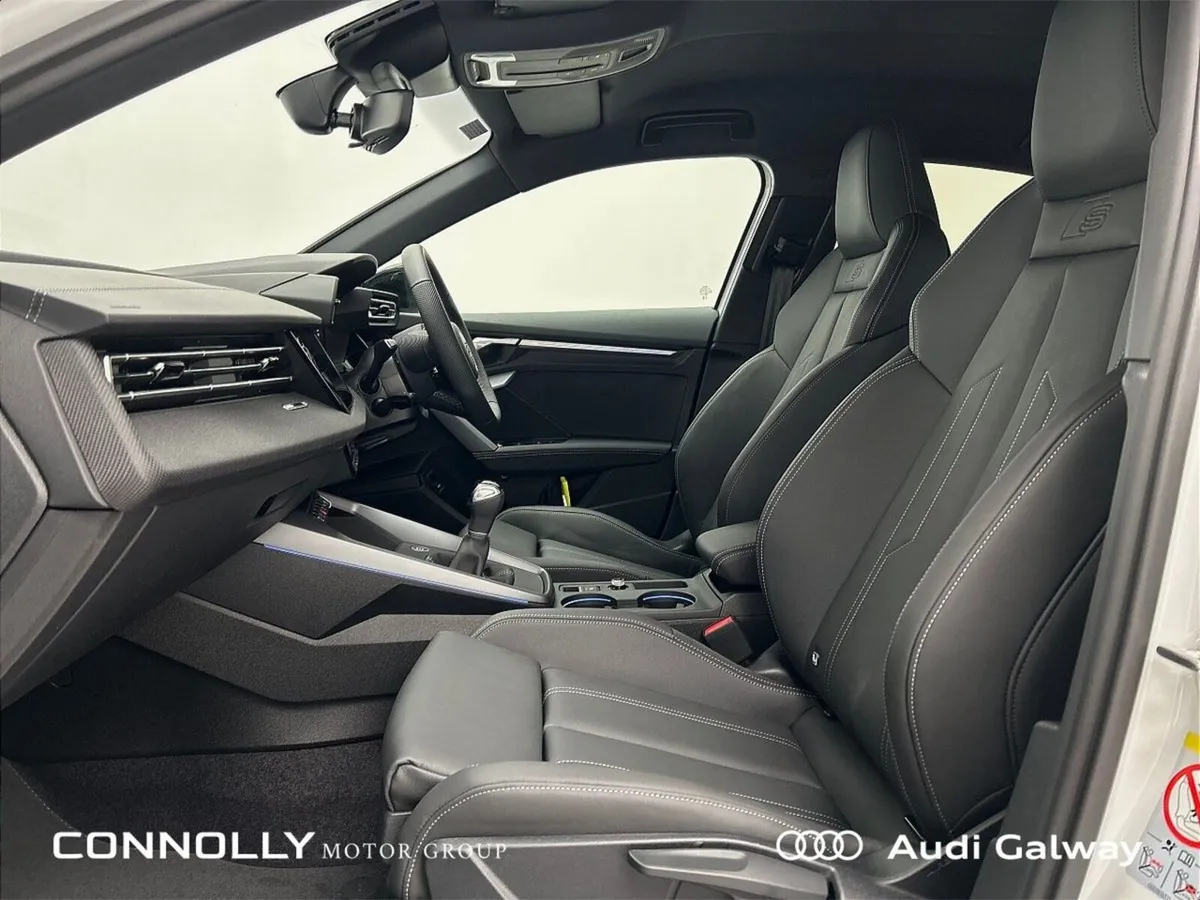 Audi A3 €430 p/m - S-LINE SALOON TDI M/T - Image 5