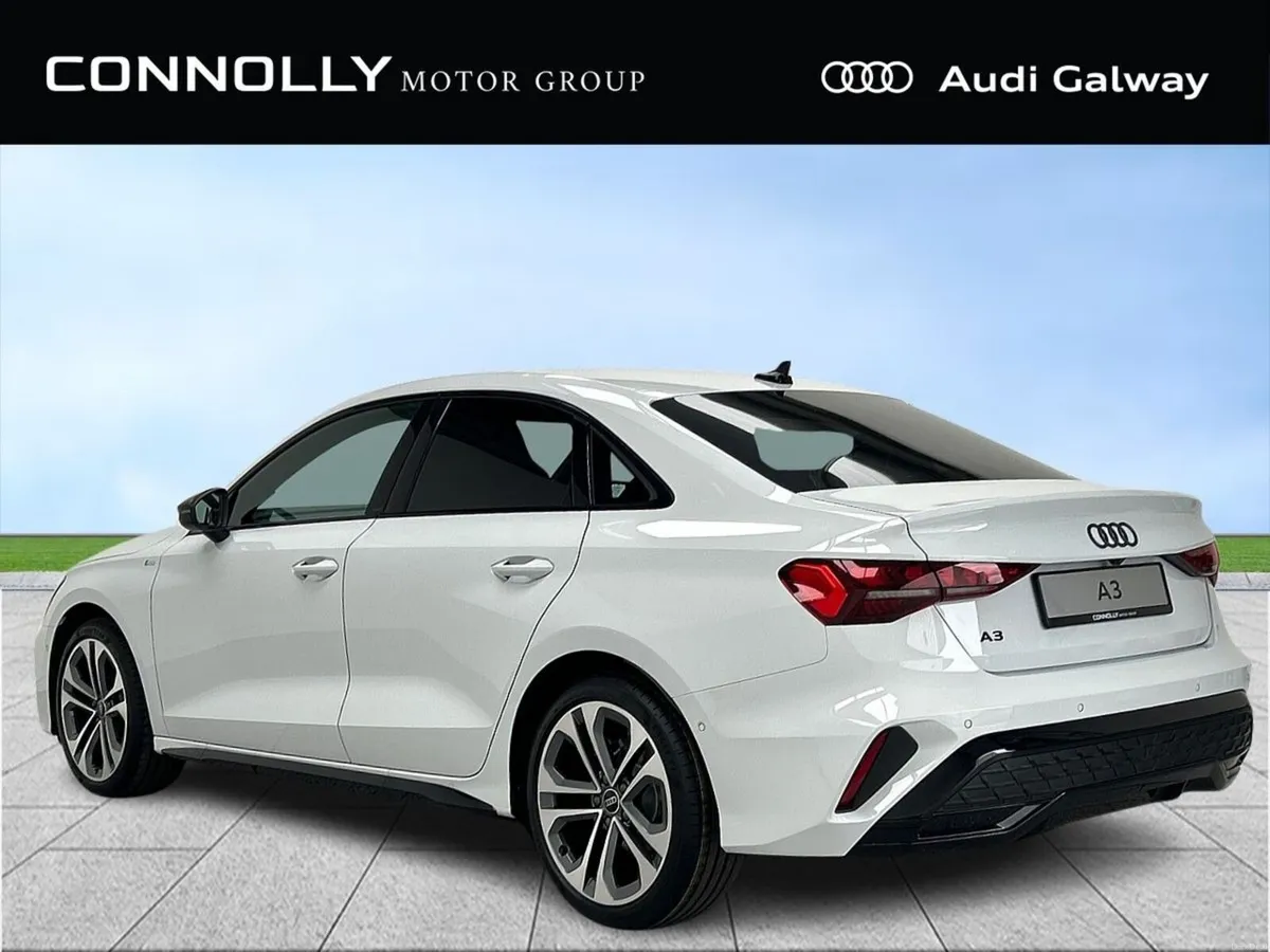 Audi A3 €430 p/m - S-LINE SALOON TDI M/T - Image 3