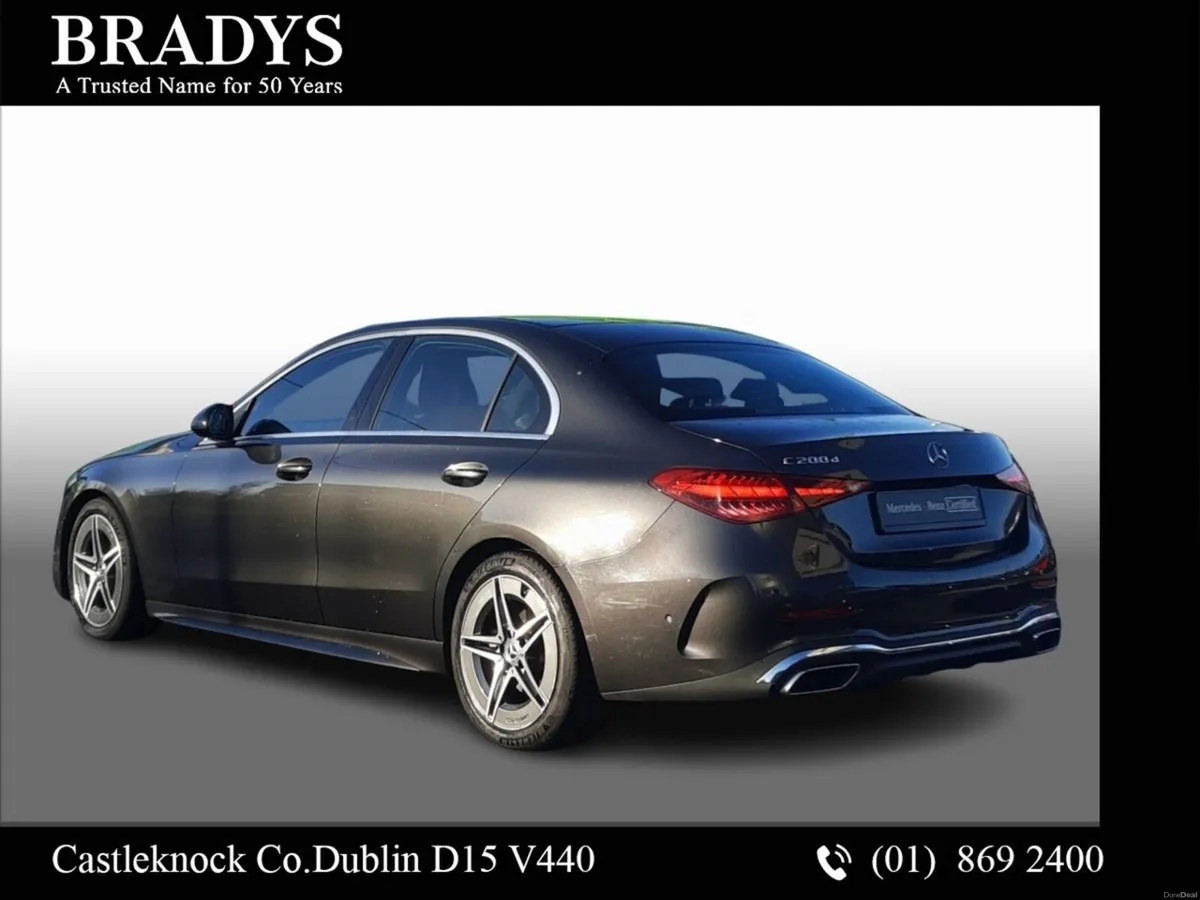 Mercedes-Benz C-Class 200d AMG--One Owner--Full MB - Image 4