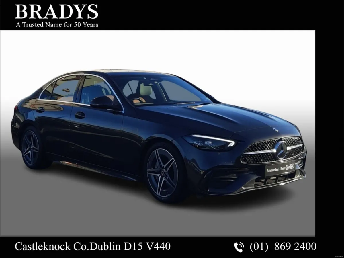 Mercedes-Benz C-Class 200d AMG--One Owner--Full MB - Image 2
