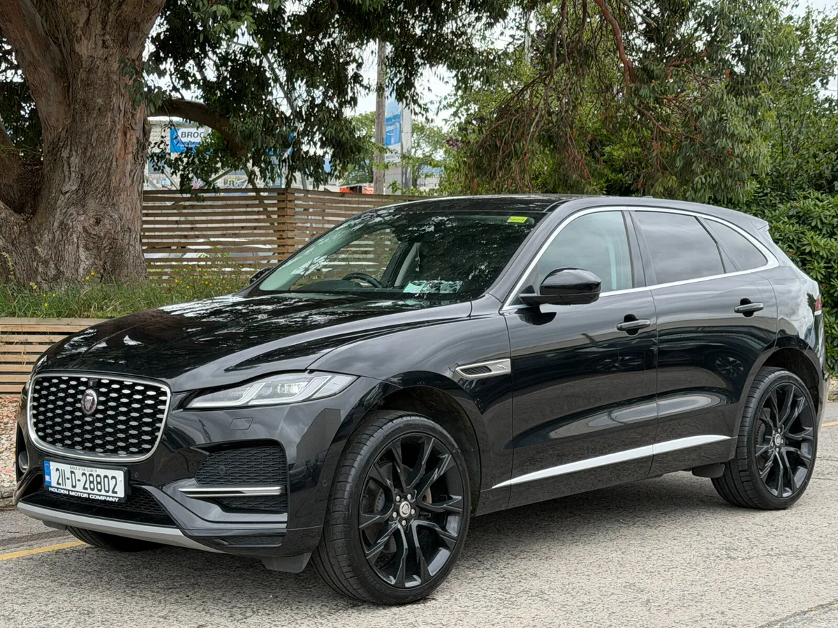 2021 Jaguar F-Pace HUGE SPEC. AWD. 360°VIEW. 2 KEY - Image 2