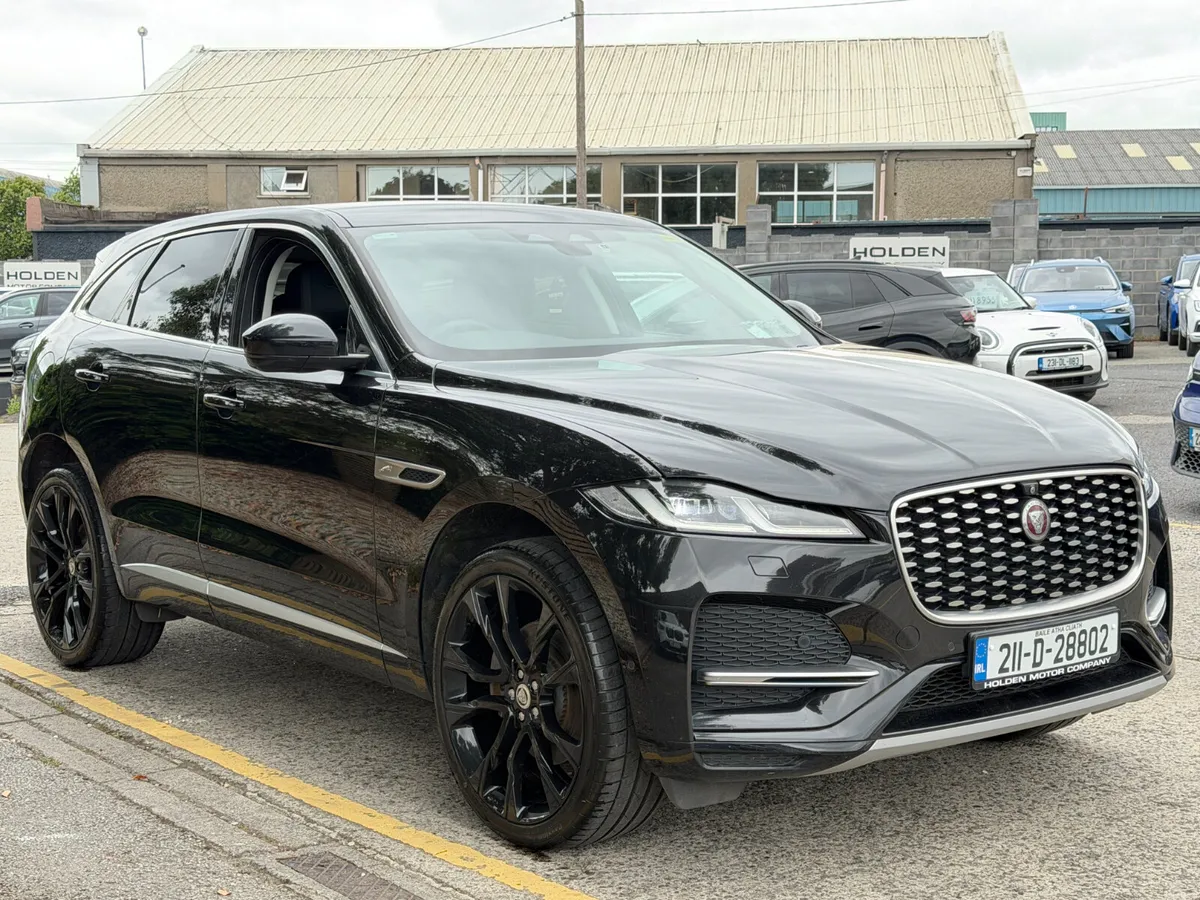 2021 Jaguar F-Pace HUGE SPEC. AWD. 360°VIEW. 2 KEY - Image 6