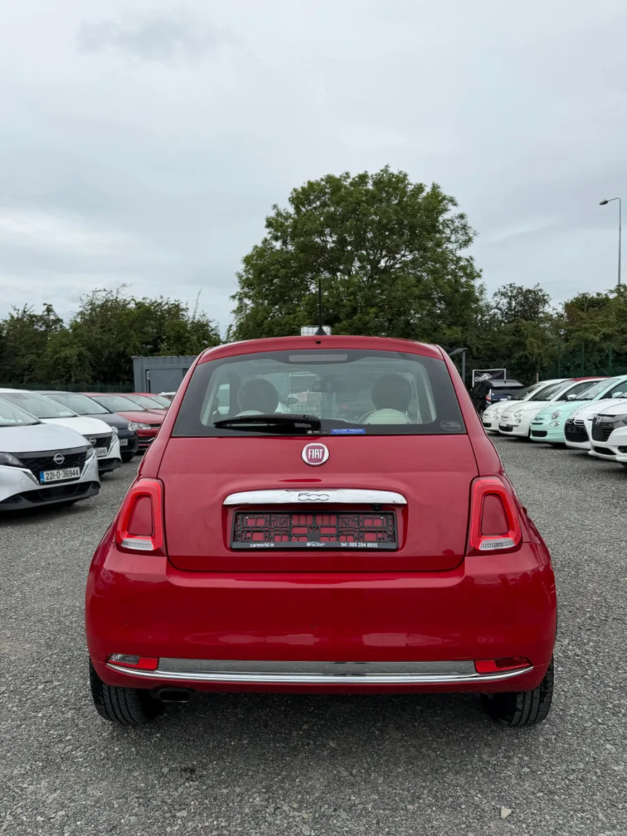 Fiat 500 Red | 2017 | 72,700 KM | Panoramic Roof - Image 6