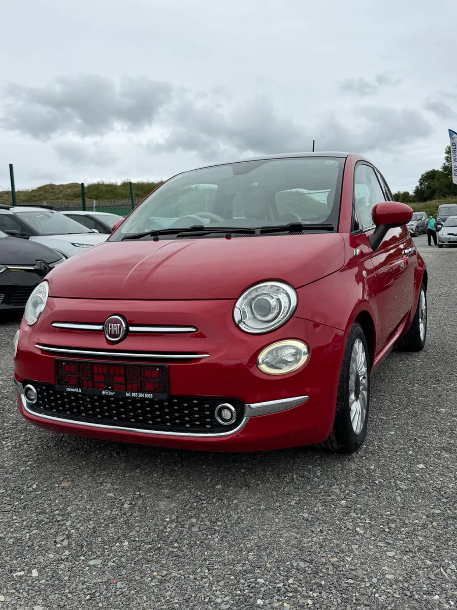 Fiat 500 Red | 2017 | 72,700 KM | Panoramic Roof - Image 5