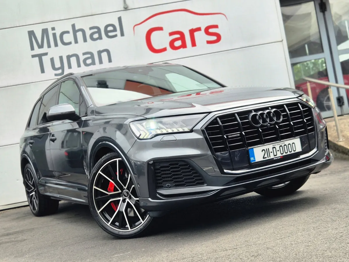 2021 Audi Q7 55 TFSI e Quattro, Leather, 22" Alloy - Image 4