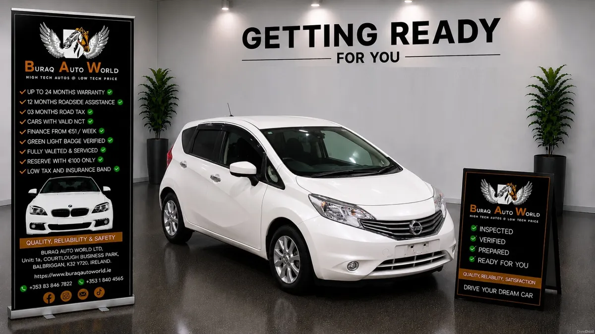 Nissan Note 2013 | Push Start | NCT: Getting Ready - Image 1