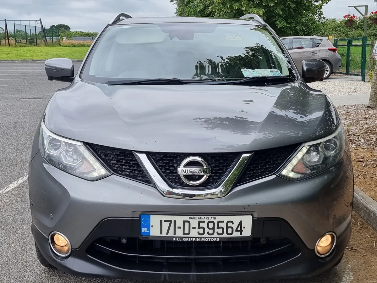 €6900 Nissan Qashqai 2017 new nct  . Diesel  €6555 - Image 4