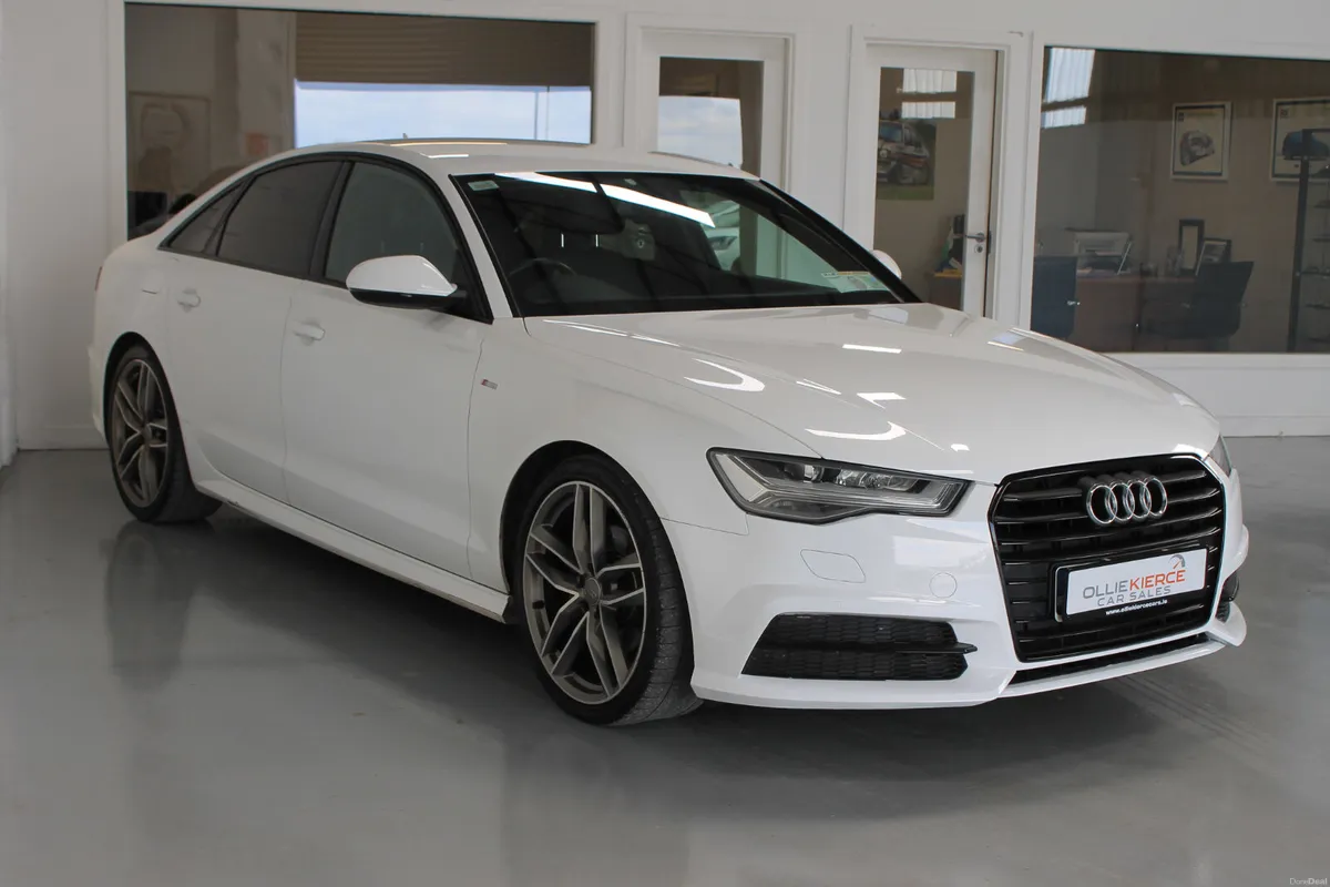 Audi A6 2016, S-Line Black Edition Ibis White - Image 4
