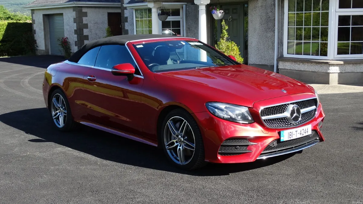 2018 Mercedes E350d 4MATIC Convertible - Image 4