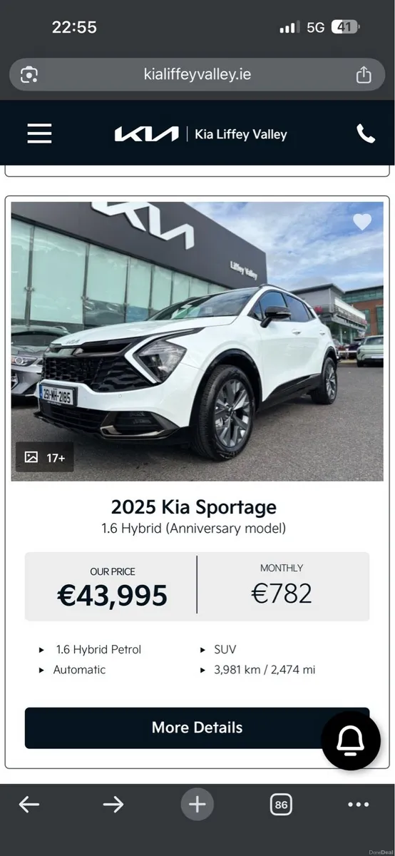 2025 Kia Sportage 6 years warranty €34000 - Image 1