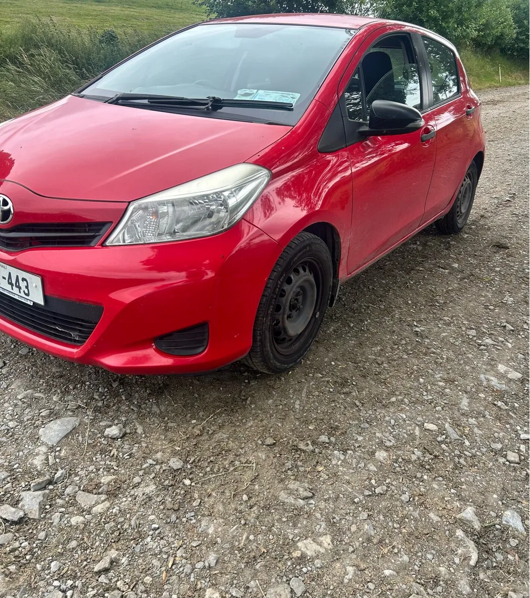 2012 Toyota Yaris 1.0 Petrol - Red - NCT 02-2027 - Image 1
