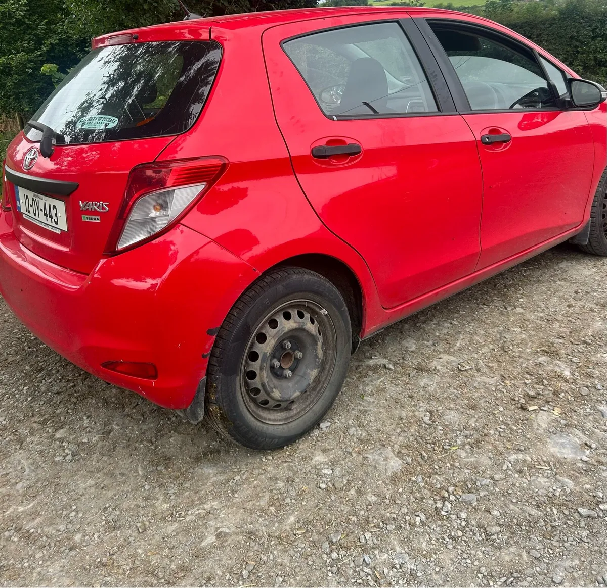 2012 Toyota Yaris 1.0 Petrol - Red - NCT 02-2027 - Image 5