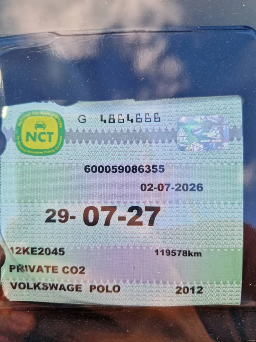 2012 VW Polo 1.2|Low Mileage|✅️NCT July 2027✅️Cork - Image 2