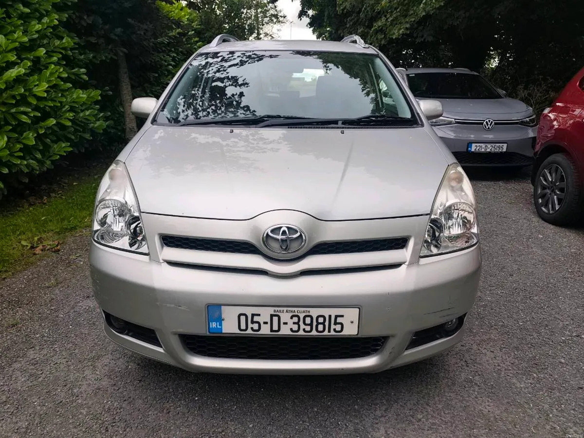 72k Mile NCT 08/27 7 Seat Toyota Corolla Verso 1.6 - Image 2