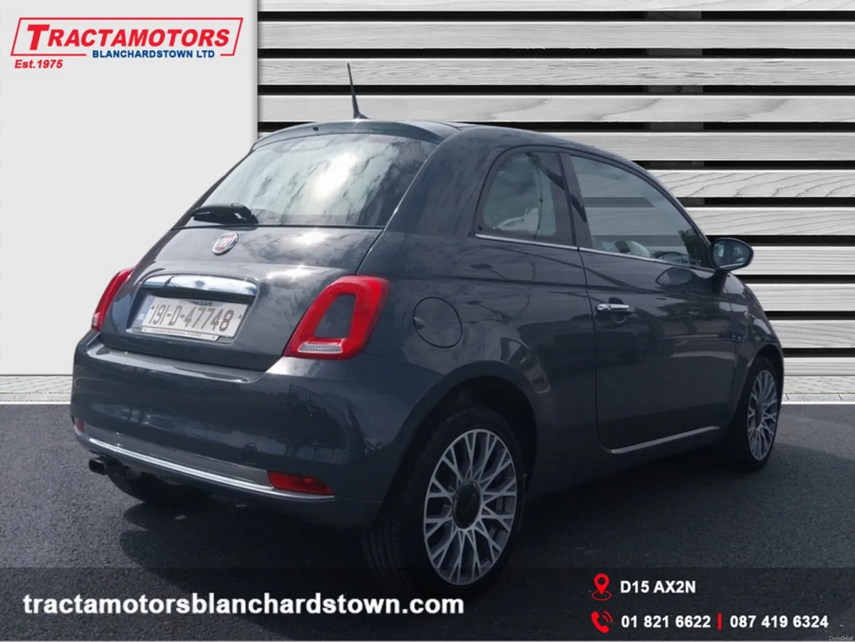 Fiat 500 1.2 LOUNGE 69BHP 3DR - Image 3