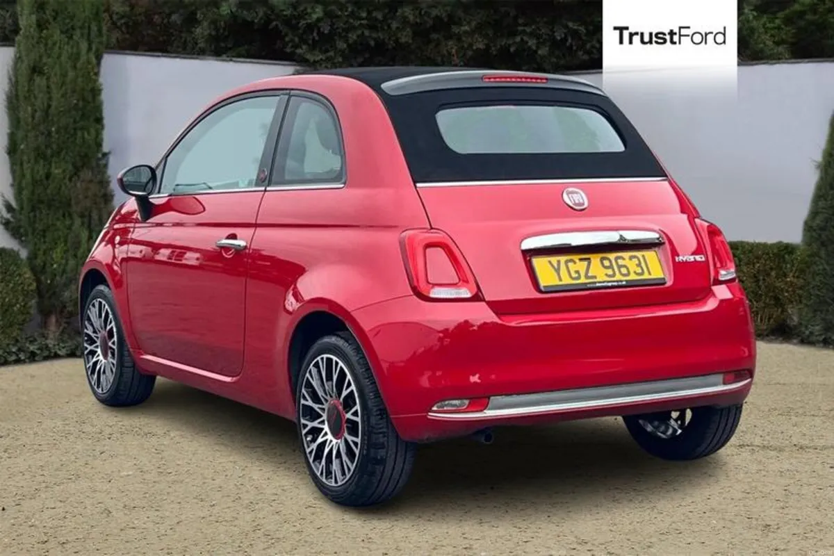 Fiat 500 Red - Image 2