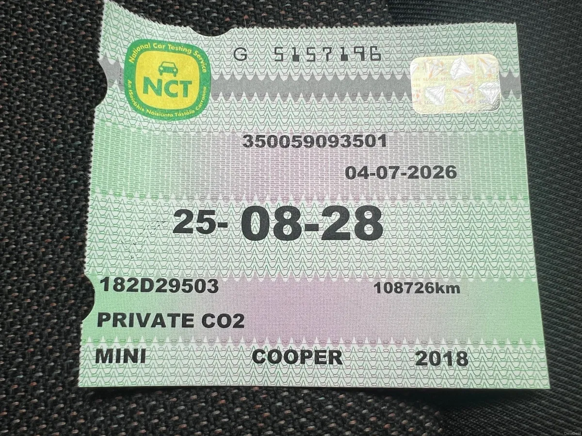 New NCT & road tax, Mini Cooper D, 1.5D, Auto, JCW - Image 2