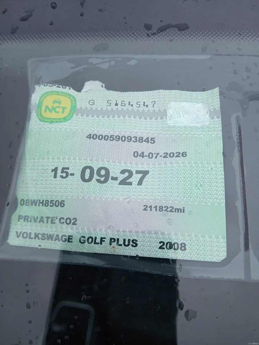 Volkswagen Golf Plus *NCT 09-27* - Image 2