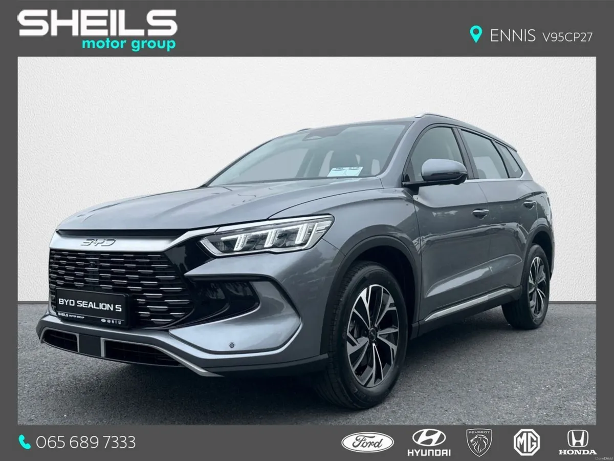 BYD SEALION 5 Design - 1.5L DM-I PHEV - Image 4