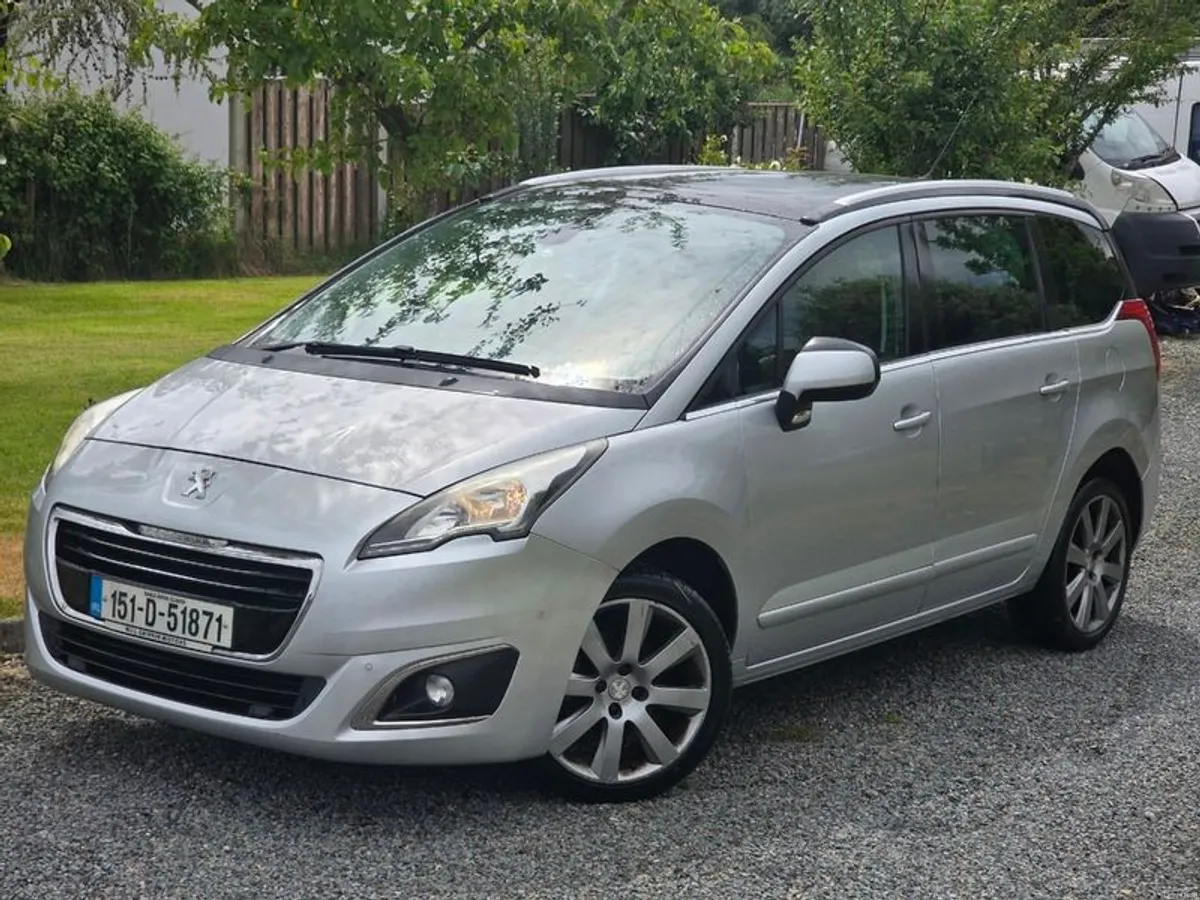 2015 Peugeot 5008 NEW NCT 01/27 4 New Tyres - Image 2
