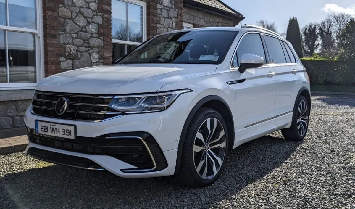 2022 VW Tiguan R-Line 2.0 TDI 150 BHP | Pan Roof - Image 1