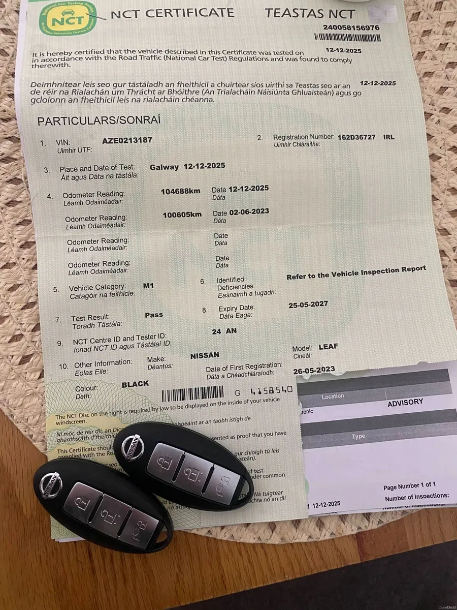 Nissan Leaf 2016 30 kWh - Image 4