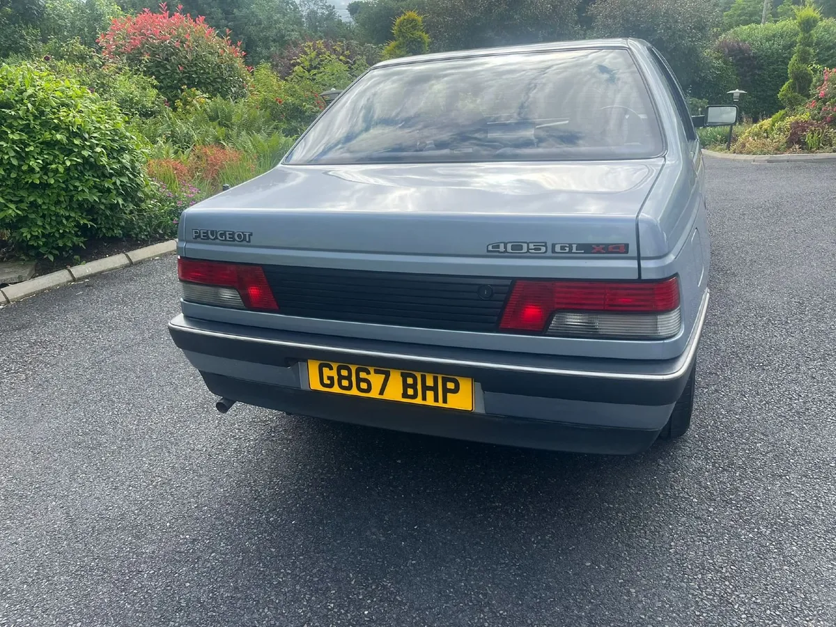 Peugeot 405 1990 Mark 1  4x4 extremely low mileage - Image 4