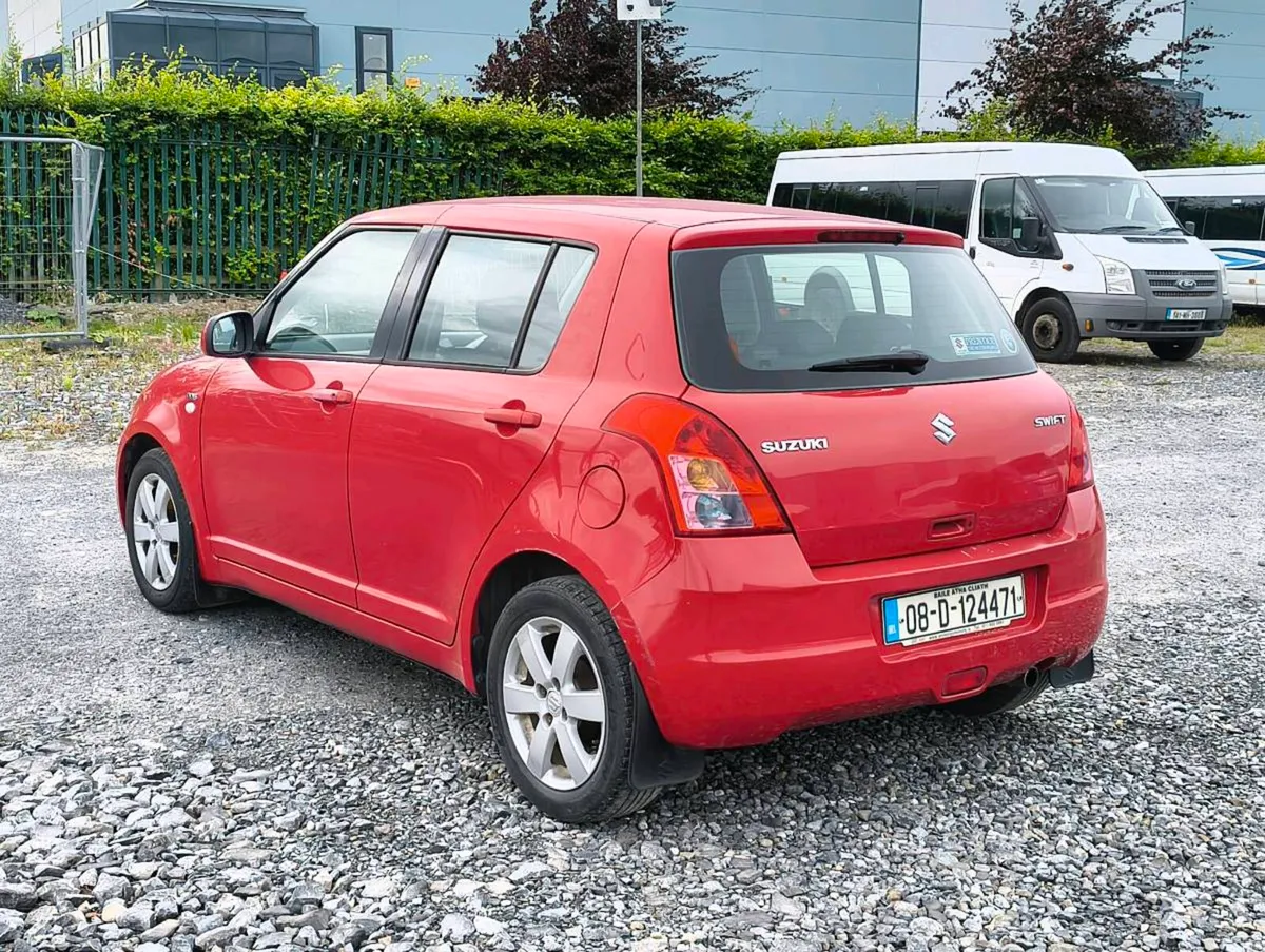 2008 Suzuki Swift Red Manual - Image 6