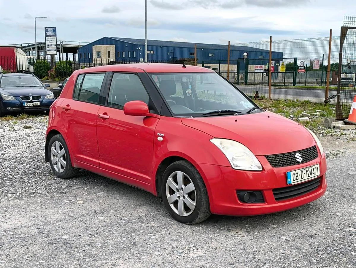 2008 Suzuki Swift Red Manual - Image 3